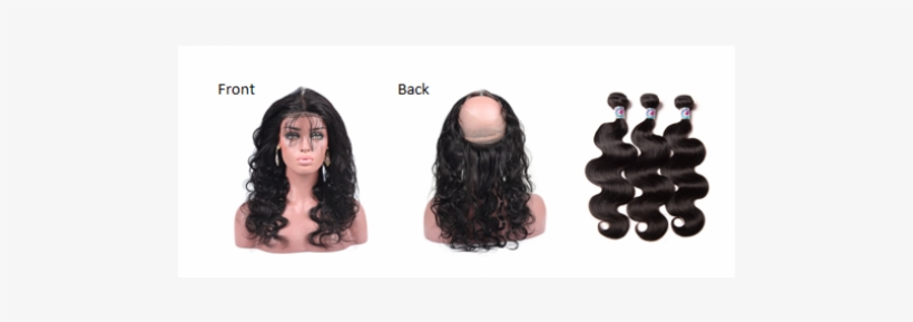 360 Closure Body Wave With Bundles - Ali Coco Hair Brazilian Body Wave 360 Lace Frontal, transparent png download