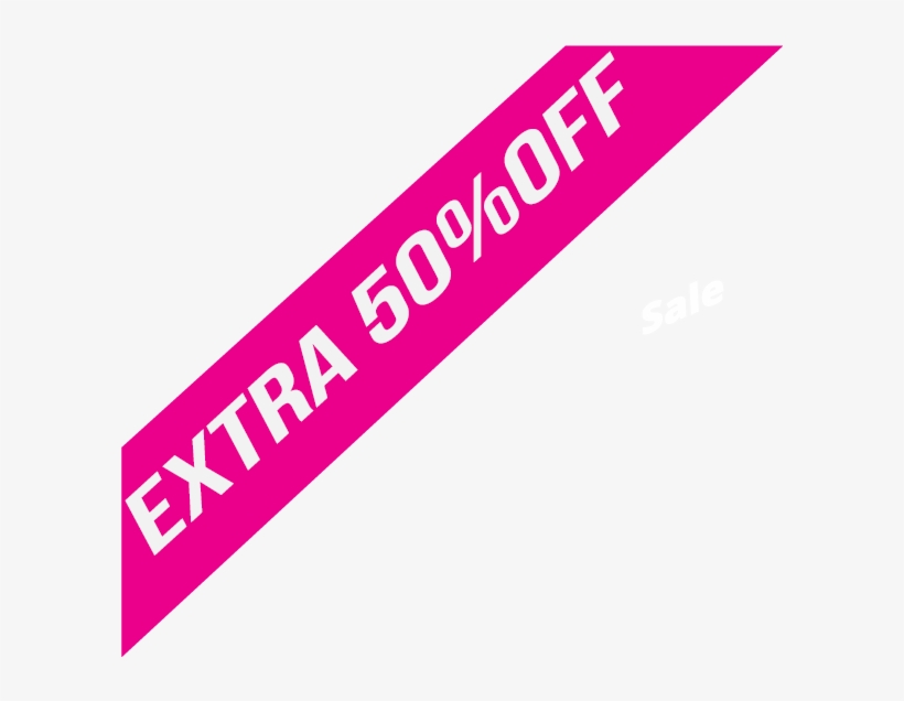 Sale Tag 50off 04 01 - New In Store, transparent png download