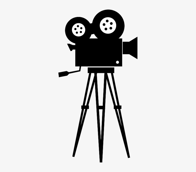 La Cámara De Cine Es Un Tipo De Cámara Fotográfica - Film Camera Vector Png, transparent png download