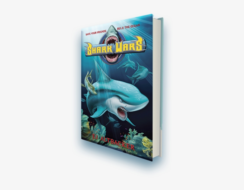 3dbook - Shark Wars Book, transparent png download