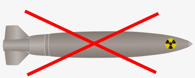 Protest Trump's Intention To Withdraw From The Intermediate-range - Nuclear Bomb Clip Art, transparent png download