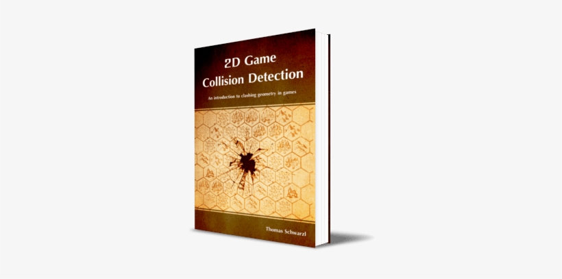 Paperback Book In 3d View - 2d Game Collision Detection By Thomas Schwarzl, transparent png download