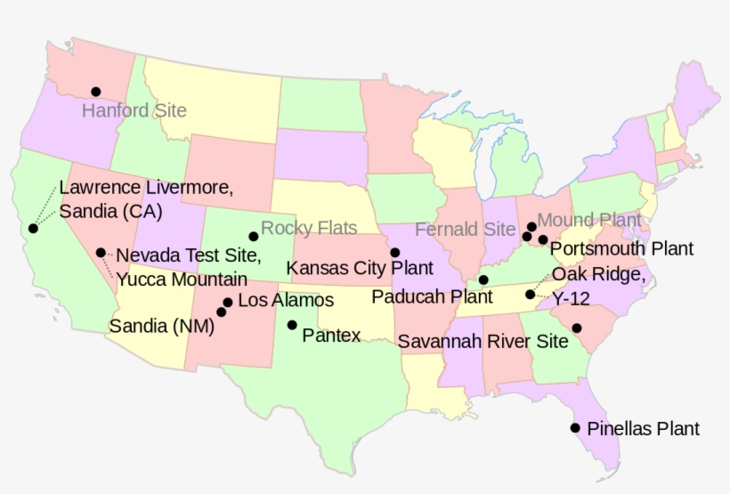 Weapons Production Complex - Nuclear Targets In The Usa, transparent png download