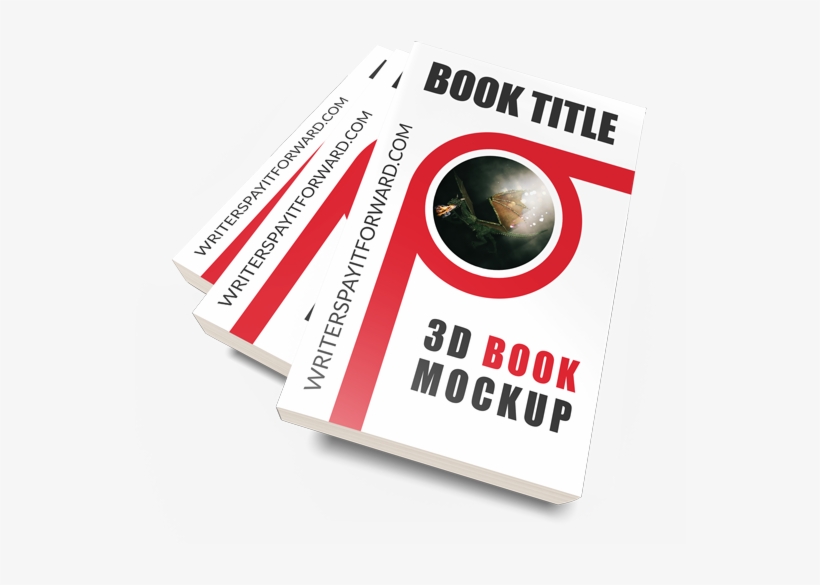 3d Book Mockup Paperback - Book, transparent png download