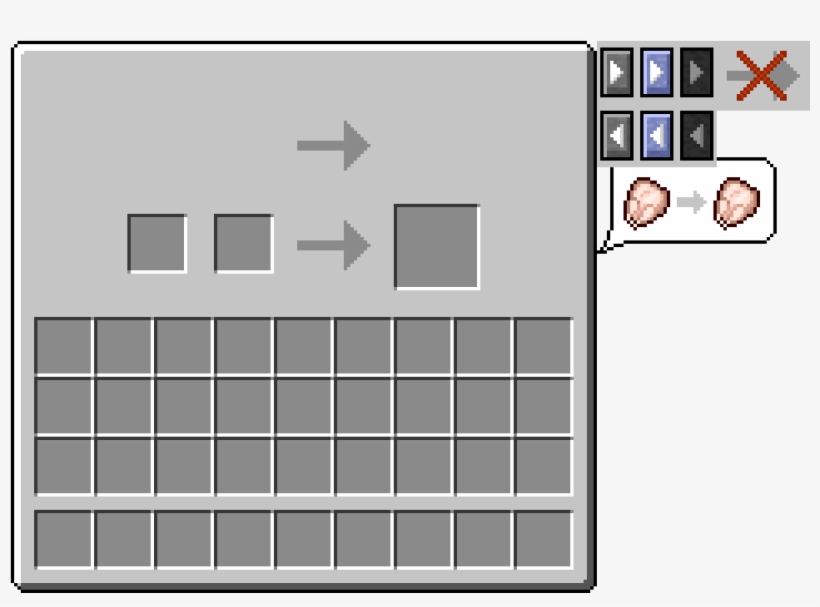 What's With The Chickens In The Speech Bubble It Seems - Minecraft Villager Trade Ui, transparent png download