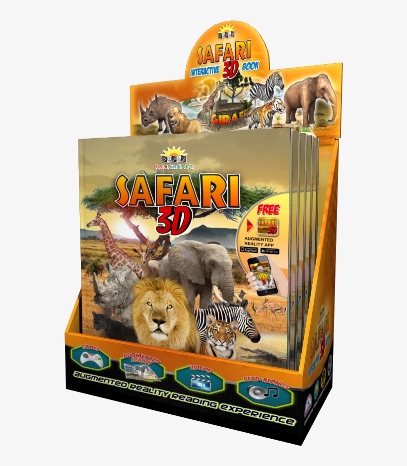 3d Safari Book, transparent png download