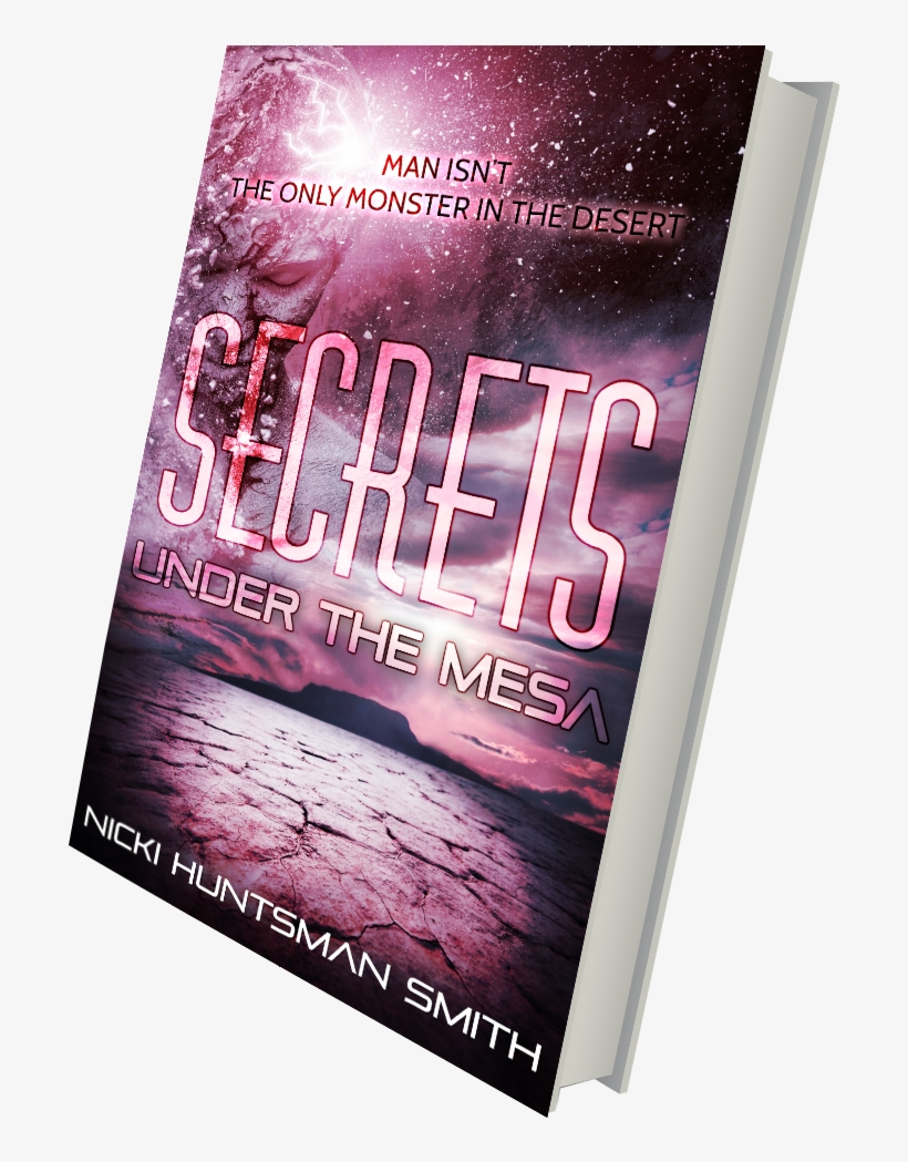 3d Book Render "secrets Under The Mesa" - Designart 'drought Land With Cloudy Sunset' Photographic, transparent png download