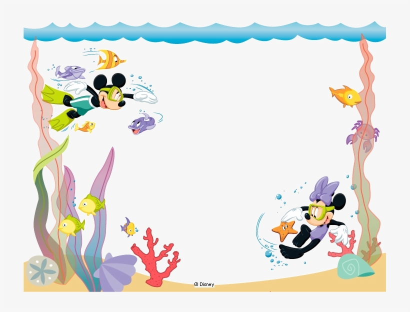Você Também Pode Gostar Desses - Touch Of Disney Dimensional Stickers-swimming, transparent png download