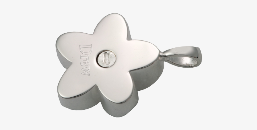 Cremation Jewelry Plumeria Flower Urn Opening Shown - Frangipani, transparent png download