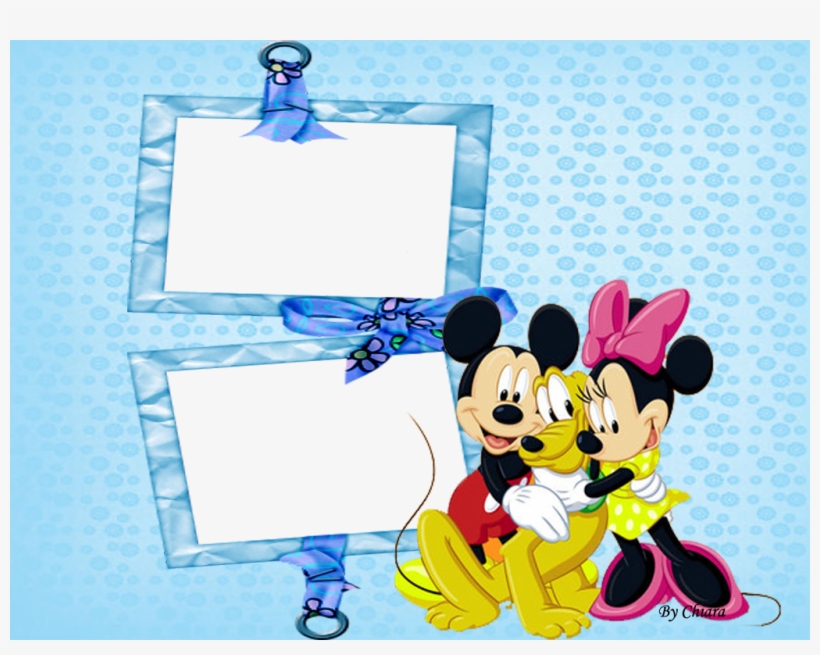Molduras Para Duas Fotos Infantil - Fujicolor フジカラー ミニポケットアルバム ミッキー&フレンズ 64822, transparent png download