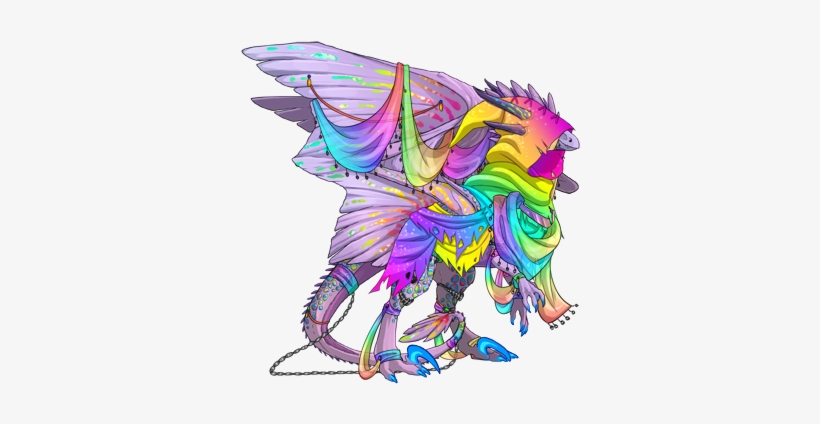 She's My Only Real 'rainbow' Dragon - Dragon Alphys, transparent png download