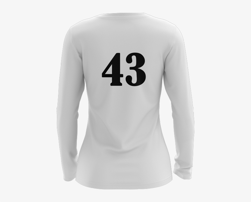 Bruises 2018 Light Ls Jersey - University Of North Carolina Wilmington, transparent png download