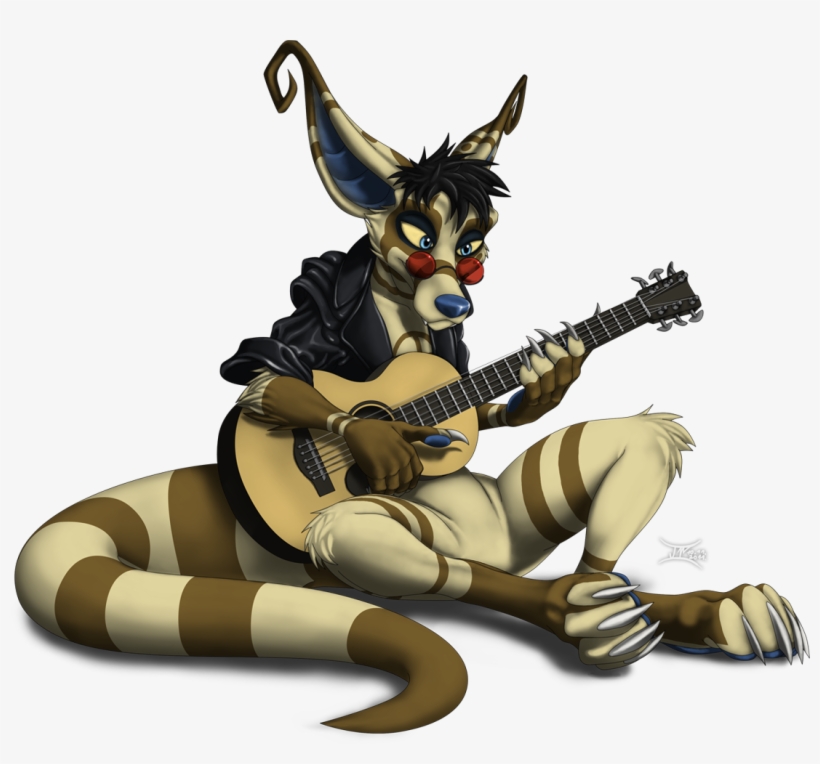 Valence Plays Guitar - Illustration, transparent png download