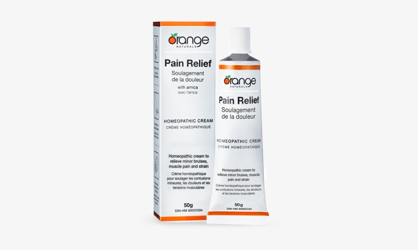 Pain Relief Cream With Arnica - Orange Naturals Eczema Cream, transparent png download