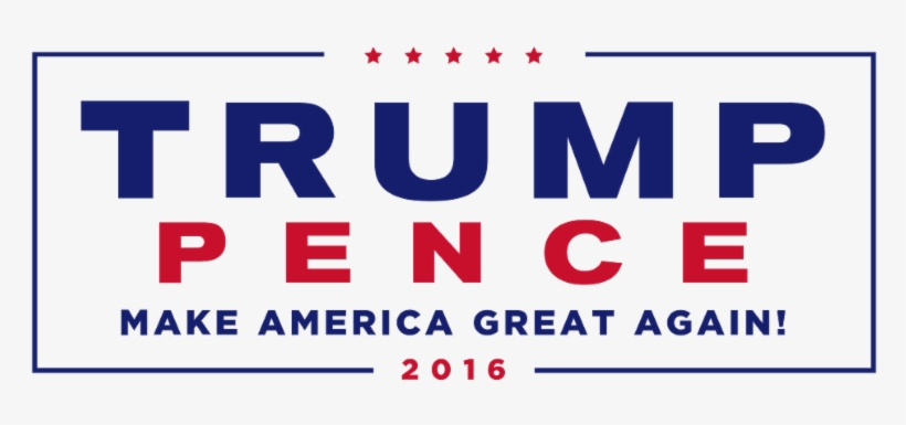 To Sign Up - Trump Pence Logo Font, transparent png download