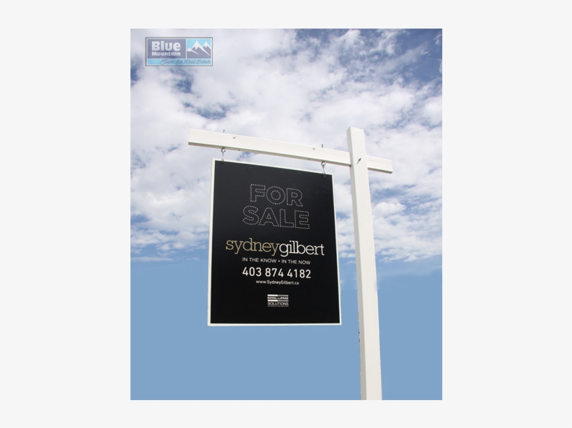 Custom Designed And Printed Real Estate Lawn Sign - Lawn Sign, transparent png download