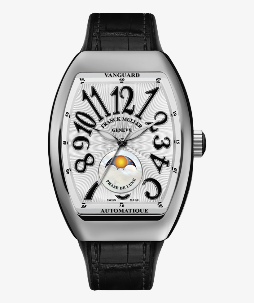 V 32 Sc At Fo L Nr - Franck Muller Moon Phase, transparent png download