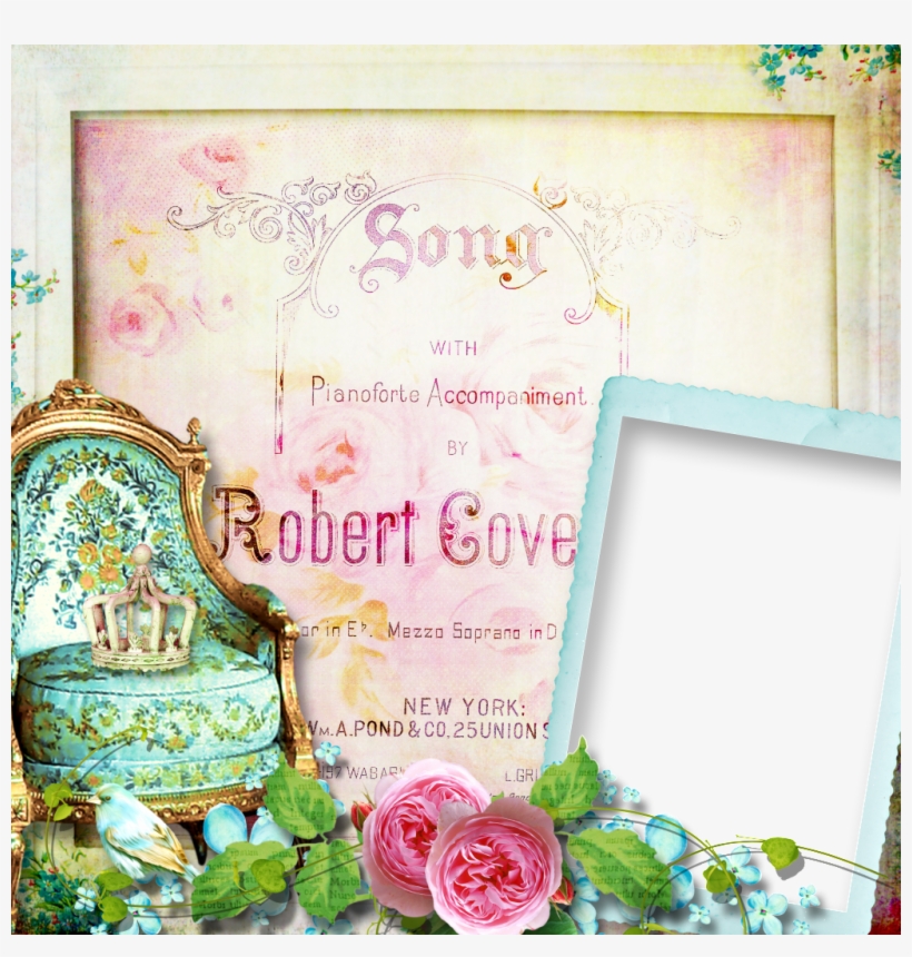 Vintage Photo Frame Transparent - Picture Frame, transparent png download