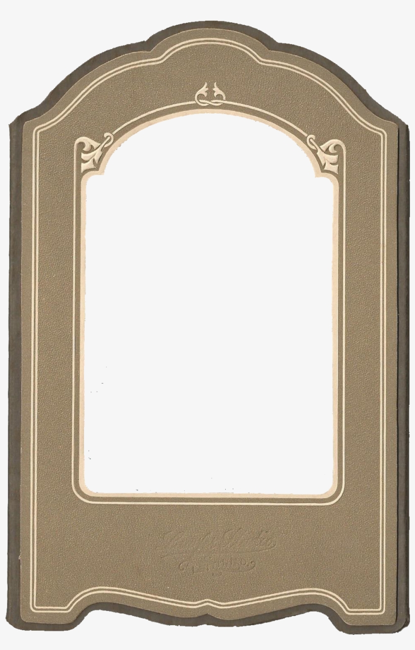 Vintage Photo Frame Mat - Drawing, transparent png download