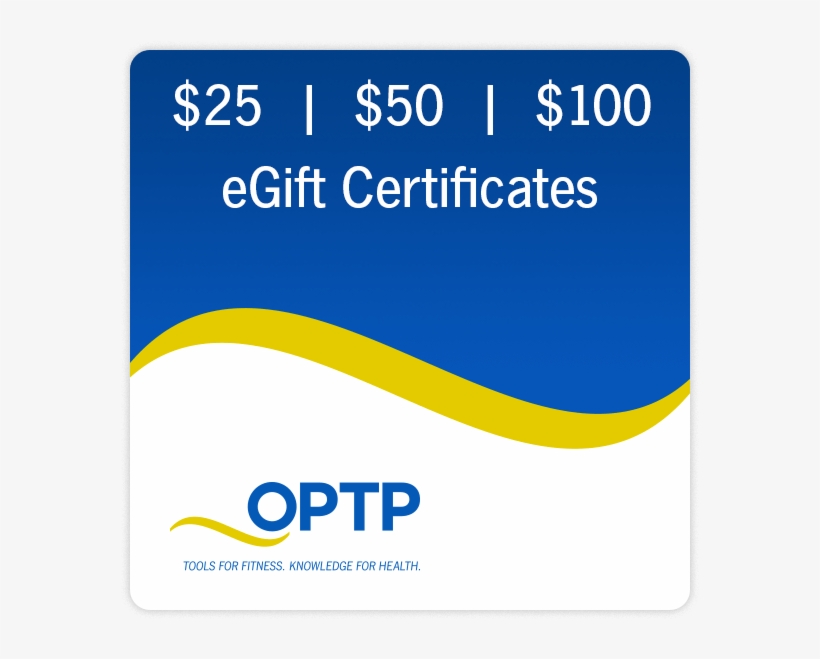 Optp Gift Certificate - Gift Card, transparent png download