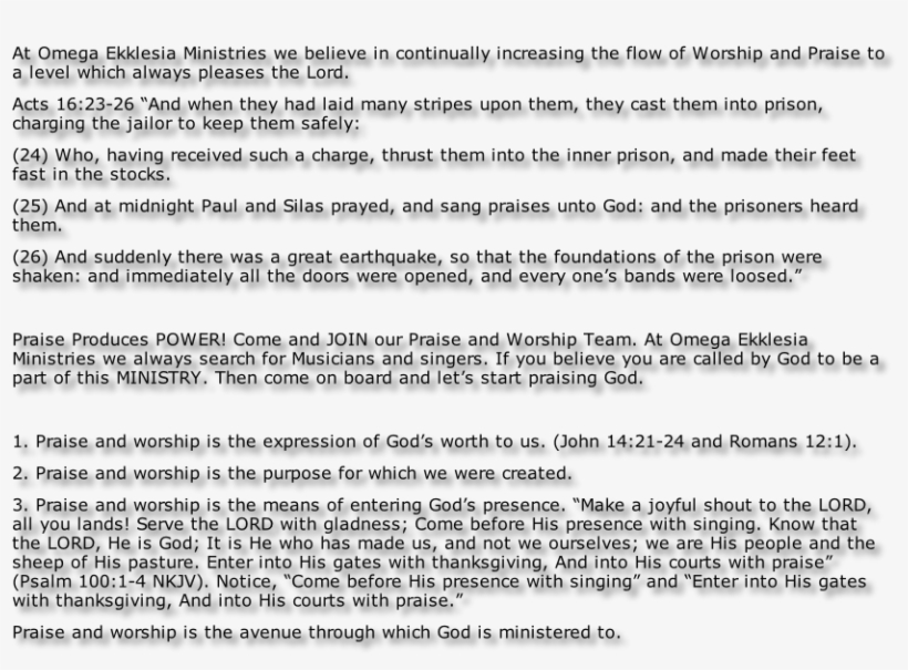 Praise, transparent png download