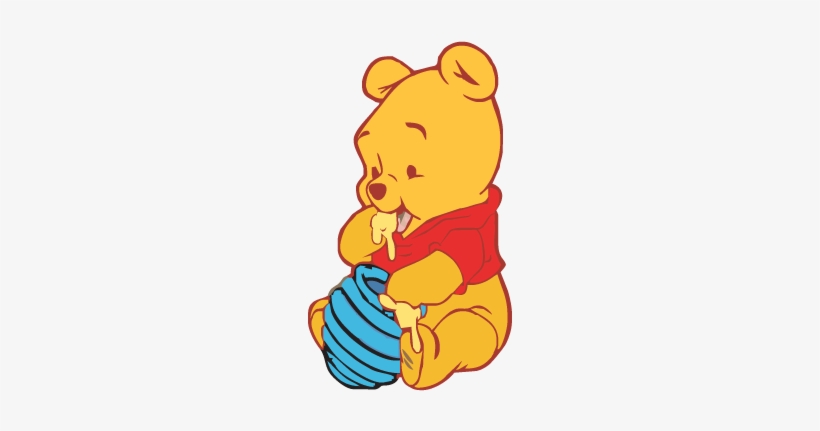 Baby Vector Png Download - Baby Pooh Vector, transparent png download