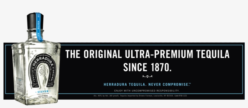 Herradura Tequila Explicitly Presents Itself As A Lavish - Herradura Original Silver Tequila - 750 Ml Bottle, transparent png download