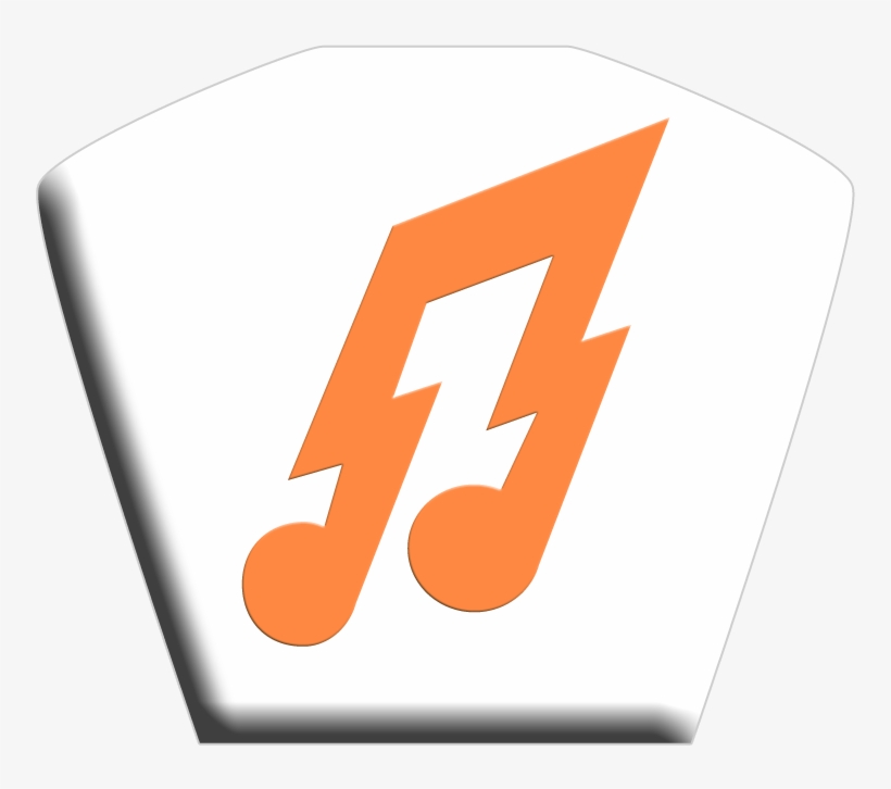 Lightning Bolt Graphics - Lightning Bolt Music Note, transparent png download