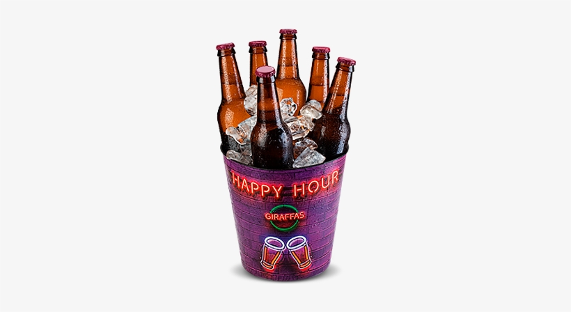 Cerveja - Balde De Cerveja Giraffas, transparent png download