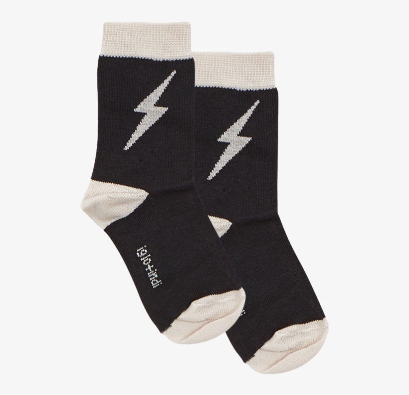 Iglo Indi Lightning Socks - Sock, transparent png download