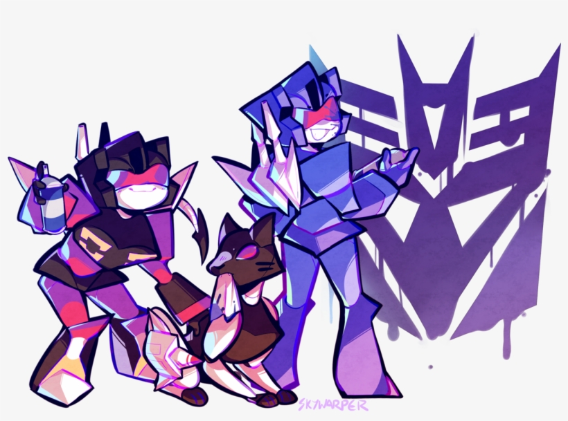 Crown Prinxe Of Vos, Commission For @soundwave And - Soundwave And Cassettes, transparent png download