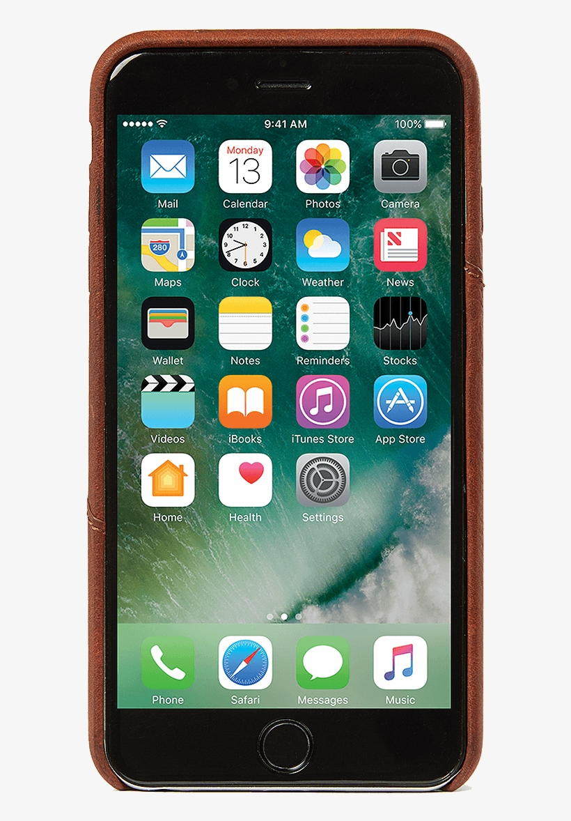 Decoded Leather Back Cover Brown - Router At&t U Verse, transparent png download