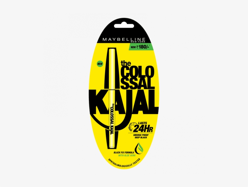 Maybelline New York The Colossal Kajal 24hr Smudge - Maybelline New York Kajal, transparent png download
