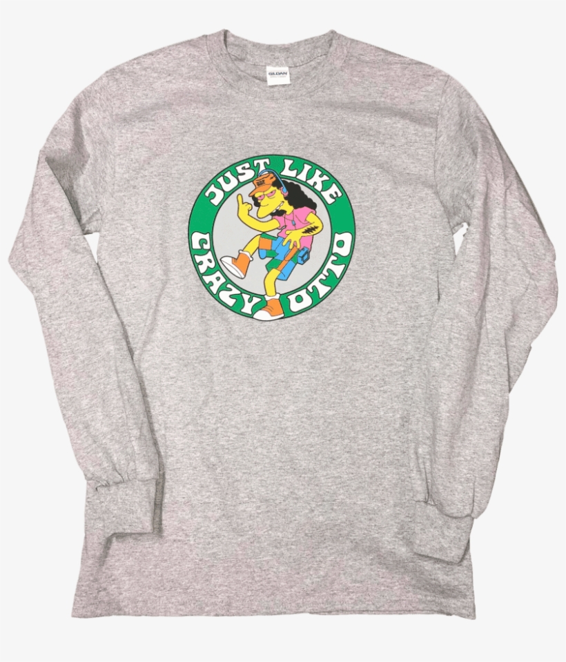 Crazy Otto / Ramble On Rose Long Sleeve Tee - Grateful Dead - Crazy Otto Collectors Pin, transparent png download