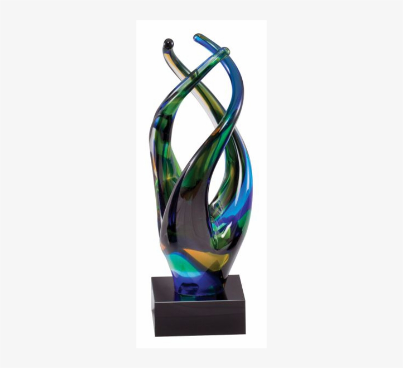 Art Glass Modern Contempo Award G556 - Art Glass Awards, transparent png download