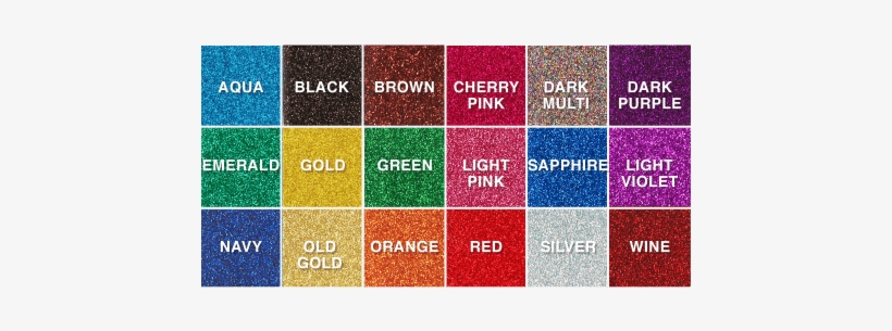 Heat Transfer Glitter Vinyl 20" By Yard Or Full Roll - Yard, transparent png download