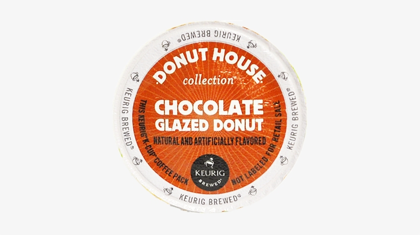 Donut House Coffee Chocolate Glazed Donut Flavored - Donut House Collection Chocolate Glazed Donut Coffee,, transparent png download