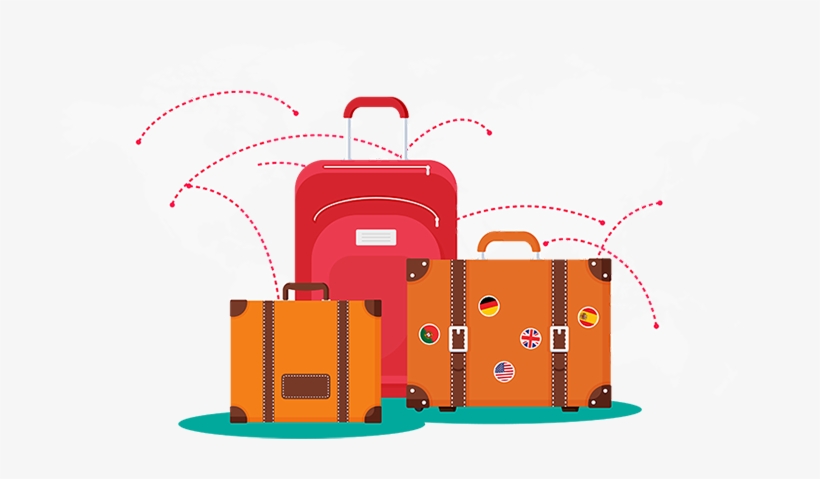 Banner - Suitcase, transparent png download