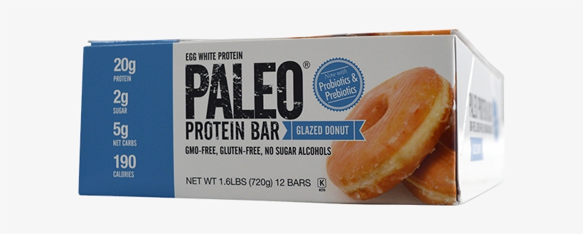 Julian Bakery Paleo Protein Bar Glazed Donut Box - Julian Bakery - Paleo Protein Bar Devil's Food Cake, transparent png download
