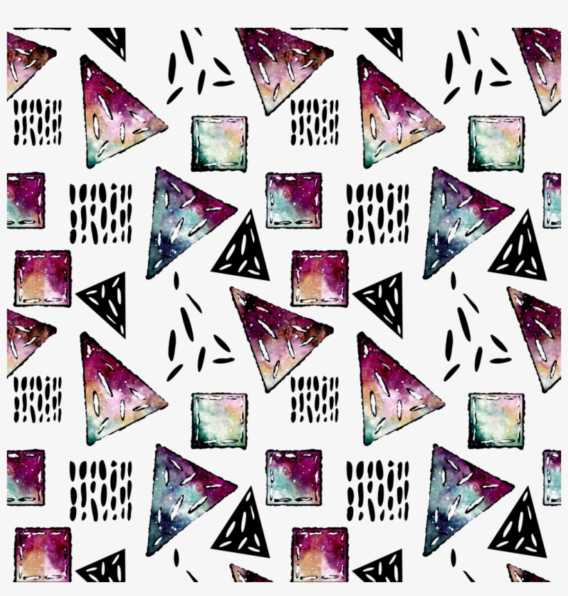 Hand-painted Rose Red Gradient Geometry Png Transparent - Square, transparent png download