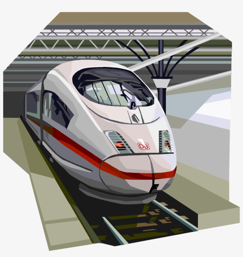 Governor Brown Panicking Over High-speed Rail Updated - Station Clipart, transparent png download