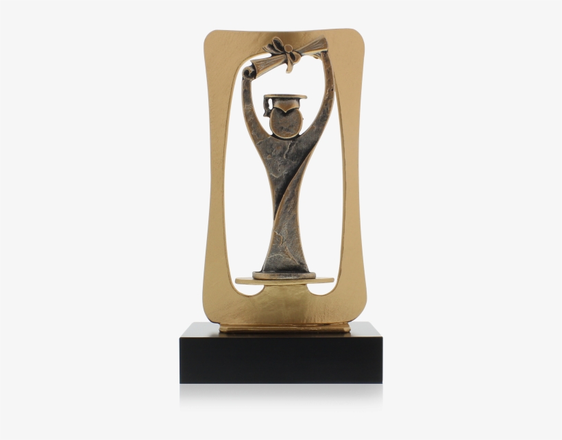 Zamak Figure 'frame University-graduation' 24,0cm - Trophy, transparent png download