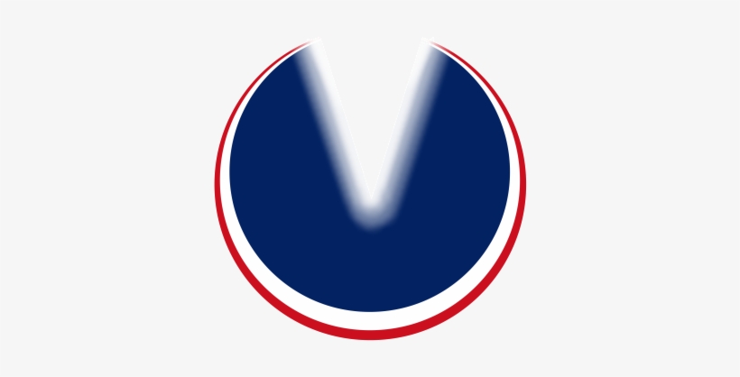 Redwhiteblue V Circlesfadedblue Small - Circle, transparent png download