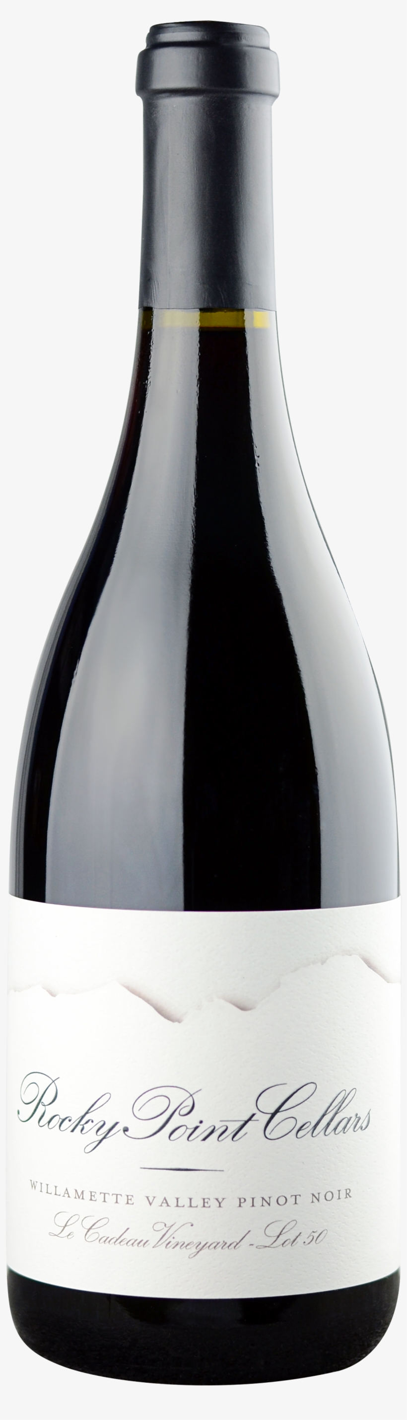 Rocky Point Cellars Pinot Noir - Wine Bottle Cut Out, transparent png download
