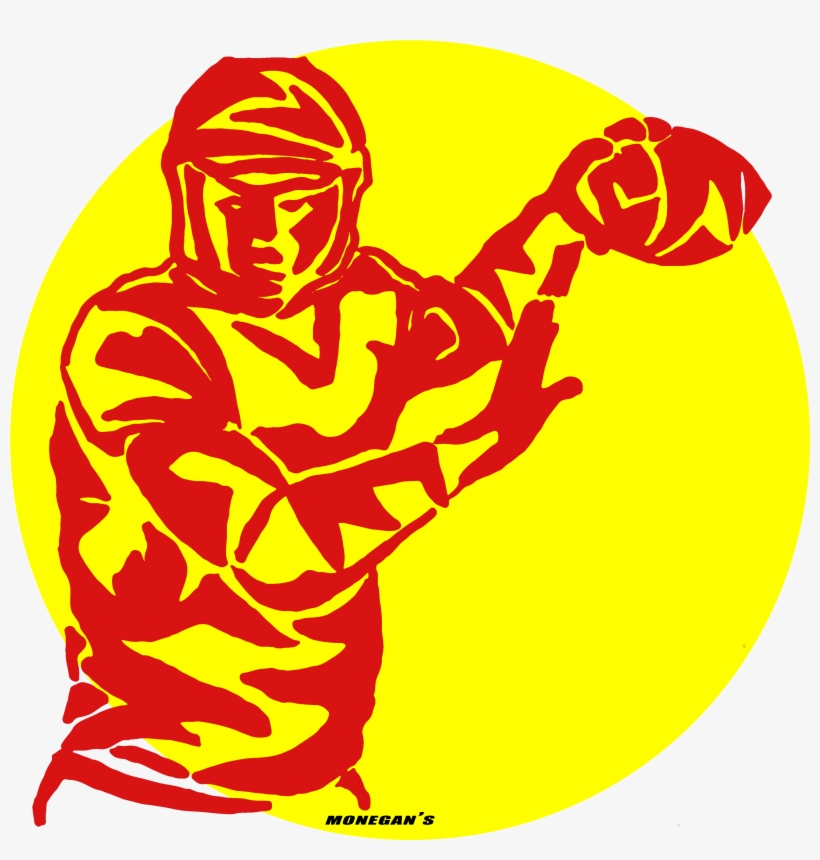 Red Sun Football Image, transparent png download