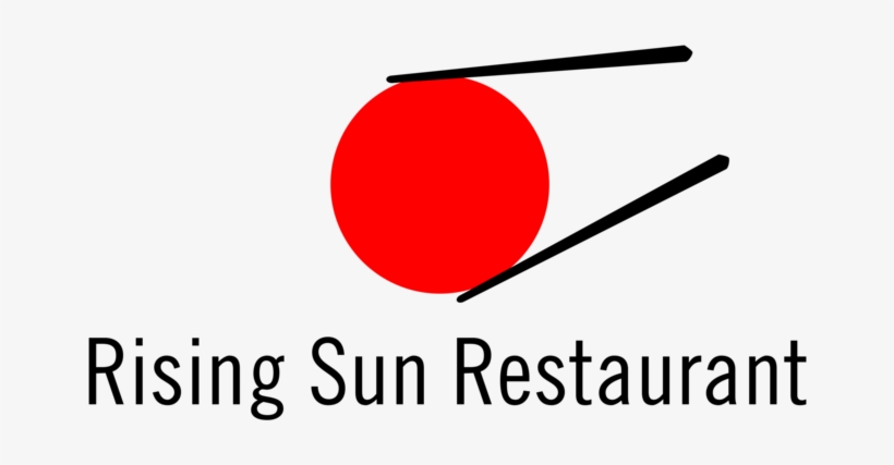 Rising Sun Restaurant Logo, transparent png download