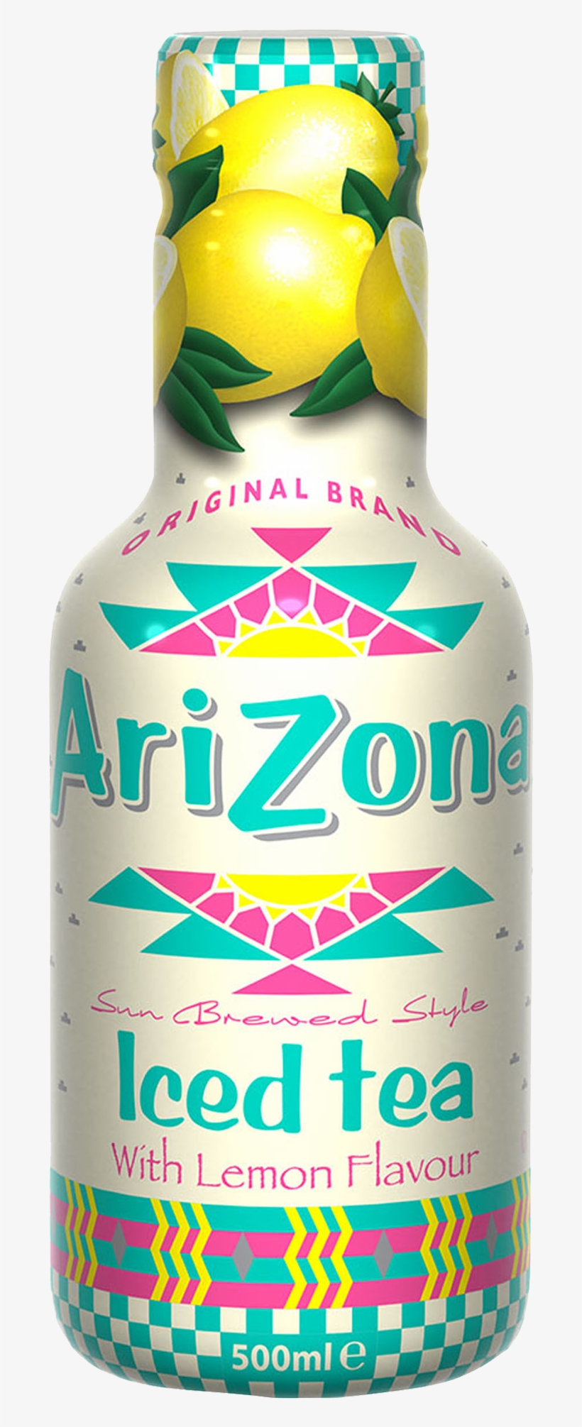 Arizona Iced Tea Lemon 500ml - Arizona Lemon, transparent png download