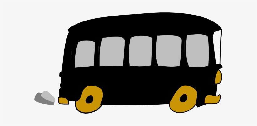 Bus Clipart Grey - Clip Art, transparent png download