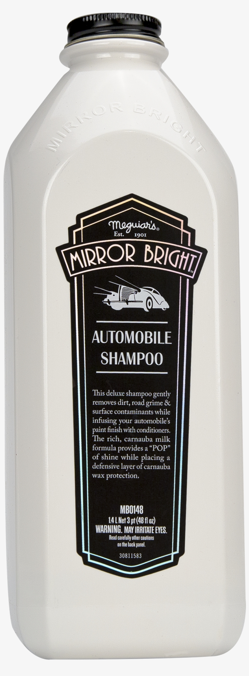 Mb0148 Mirror Bright Automobile Shampoo, 48 Oz - Meguiars Mirror Bright, transparent png download