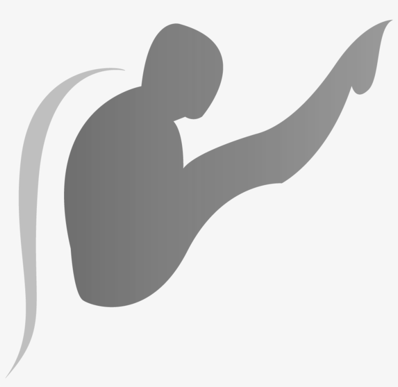 Diving - Silhouette, transparent png download